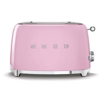 SMEG 50s Retro Style 2 × 2 ružový 950 W (TSF01PKEU)