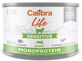 Calibra cat Life Adult Sensitive rabbit konzervy pre mačky 6x200g