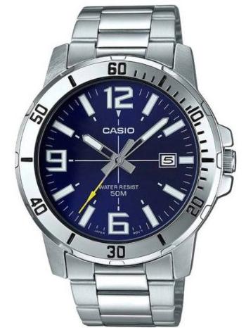 CASIO MTP-VD01D-2B PÁNSKE HODINKY (zd175a) + KRABIČKA