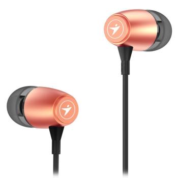 GENIUS slúchadlá HS-M318 METALLIC GOLD/ zlatá/ 4pin 3, 5 mm jack