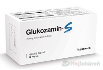 Profipharma Glukozamín S, výživový doplnok vo forme kapsúl, 60 ks