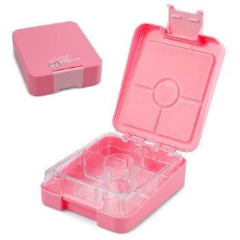 Klarstein schmatzfatz easy Snackbox, 4 priehradky, 18 x 15 x 5 cm