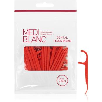 MEDIBLANC Dental Floss Picks dentálné špáratka s niťou 50 ks