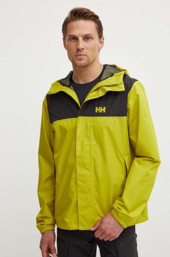 Bunda Helly Hansen VANCOUVER pánska, zelená farba