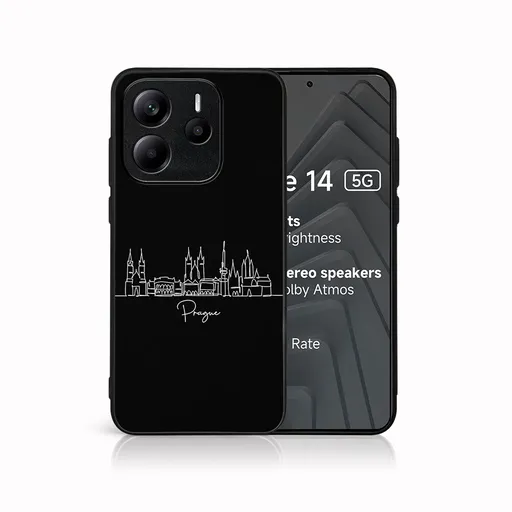 MY ART Ochranný kryt pre Xiaomi Redmi Note 14 5G PRAGUE (203)