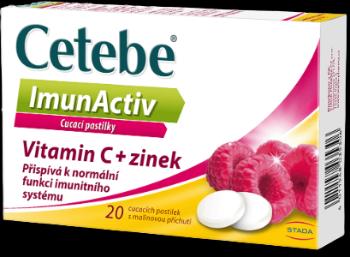 CETEBE Imunactiv malina 20 pastiliek