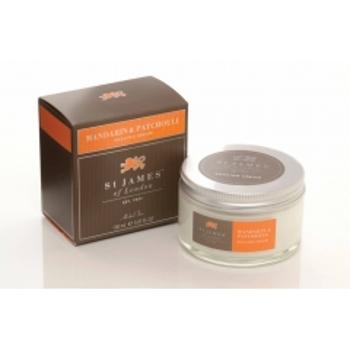 St James of London Mandarin & Patchouli krém na holenie 150 ml