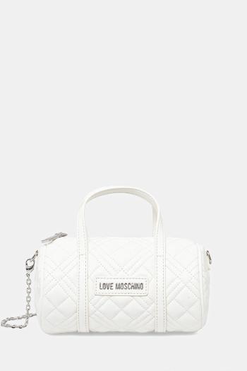 Kabelka Love Moschino biela farba, JC4249PP0MLA0100