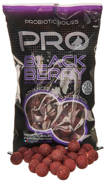 Starbaits boilies probiotic pro blackberry - 800 g 24 mm