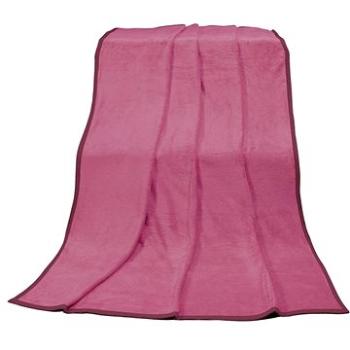 Bellatex Korall micro jednolôžko – 150 × 200 cm – ružová (5103)