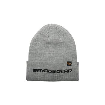 Savage Gear Zimní čepice Fold-up Beanie One Size Light Grey Melange,Savage Gear Zimní čepice Fold-up Beanie One Size Light Grey Melange