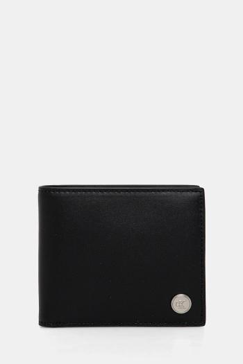 Peňaženka Calvin Klein Jeans pánska, čierna farba, LV04G1004G