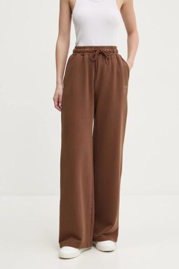 Tepláky Guess Originals hnedá farba, jednofarebné, W5RB70 K68I1