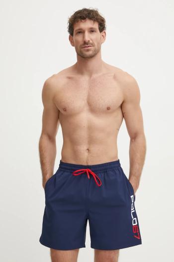 Plavkové šortky Polo Ralph Lauren tmavomodrá farba, 710958076