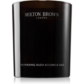 Molton Brown Mesmerising Oudh Accord & Gold Candle vonná sviečka 190 g