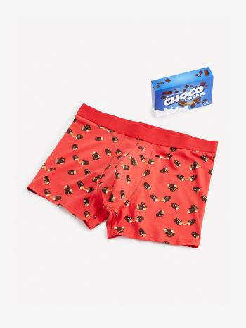 Celio Choco Boxeralsó Piros