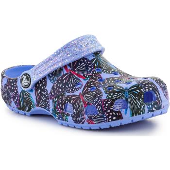 Crocs  KIDS papuče  Classic Butterfly Clog Kids 208297-5Q7  Sandále Fialová