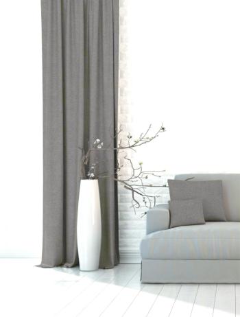 Zatemňovací záves alebo látka, SUPER Blackout PURE, sivá č. 1, 280 cm 280 cm