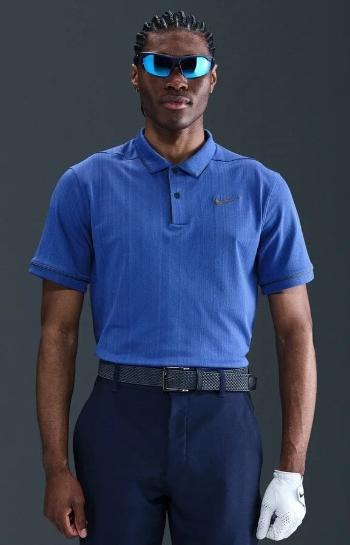 Nike Dri-Fit Victory+ Novelty Mens Astronomy Blue/Vintage Green XL Polo košeľa