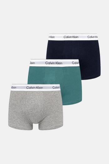 Boxerky Calvin Klein Underwear 3-pak pánske, zelená farba, LV00NB4392