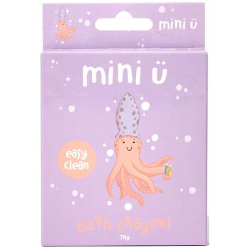 Mini-U Bath Crayons farebné ceruzky do kúpeľa 6x78 g