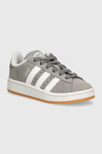 Detské tenisky adidas Originals CAMPUS 00s EL C šedá farba, JI4330