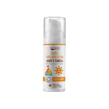 WOODENSPOON Opaľovacie telové mlieko Baby & Family SPF30, 50 ml