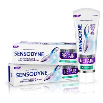 SENSODYNE Clinical Repair Active Clean zubná pasta 2 x 75 ml