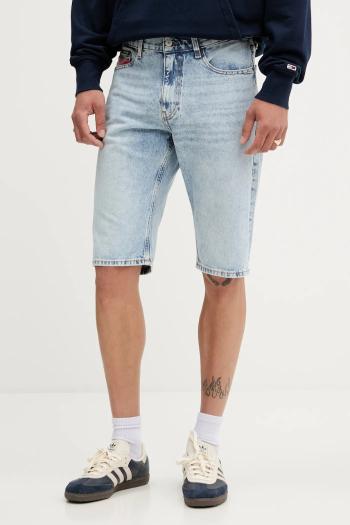Rifľové krátke nohavice Tommy Jeans DM0DM22146