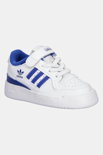 Detské tenisky adidas Originals FY7986 Forum Low biela farba