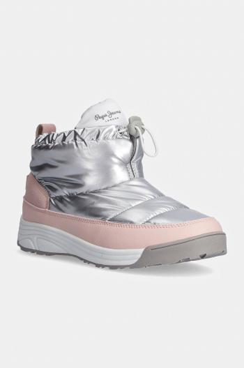 Detské snehule Pepe Jeans JARVISLOSSOM strieborná farba, PGS50200