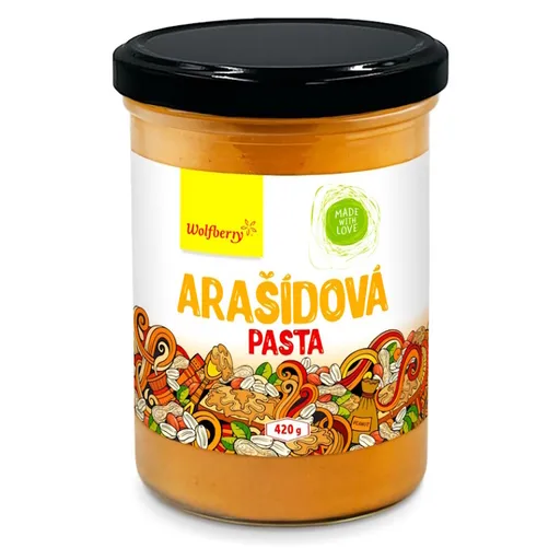 WOLFBERRY Arašidová pasta 420 g