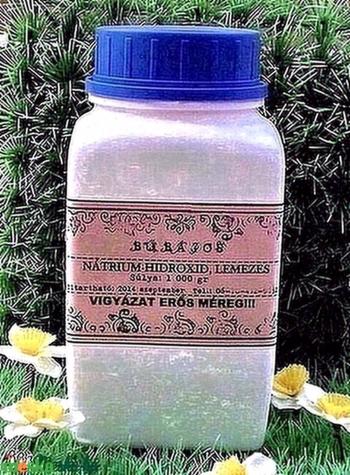 Szappankészítéshez NaOH 1000 gr