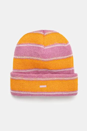 Čiapka Kangol FUZZY STRIPE oranžová farba, K3725.PP692