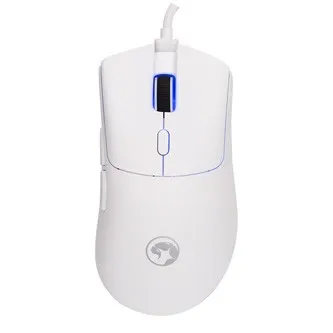 Myš drátová, Marvo Niro 40 White G950 WH, bílá, optika, 12000DPI