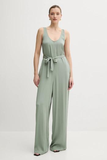 Overal Armani Exchange zelená farba, s okrúhlym výstrihom, XW000210 AF12742