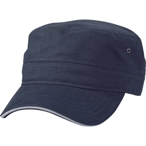 Myrtle Beach (Daiber) Šiltovka Military sandwich MB6555 - Tmavomodrá / biela | uni