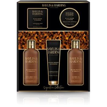 BAYLIS & HARDING Sada starostlivosti o telo pre mužov – Signature Mens Black Pepper & Ginseng (017854107250)