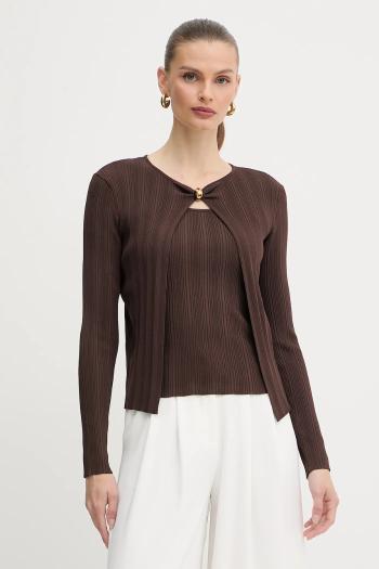Sveter a top Marciano Guess KATHLEEN hnedá farba, ľahký, 5YGR00 5875Z