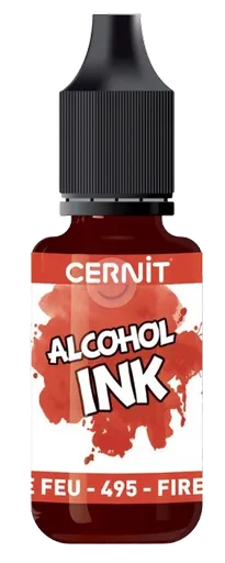 CERNIT - Alkoholový atrament (fire red, 0,02 L)