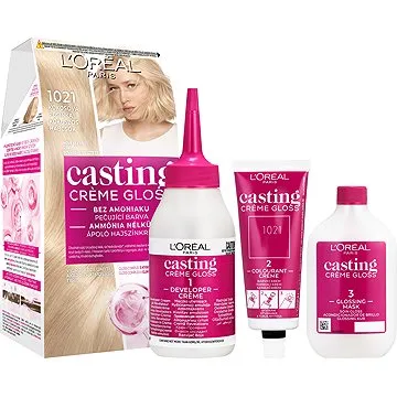 LORÉAL CASTING Creme Gloss 1021 Blond svetlá perleťová (3600521831342)