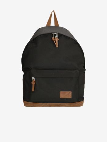 Enrico Benetti Santiago Notebook Backpack 19 l Black Hátizsák Fekete