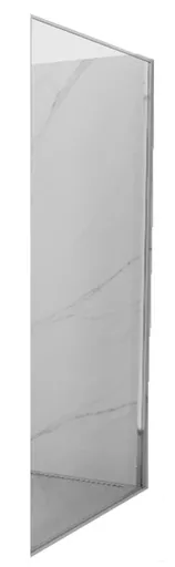 MEXEN - Bočná stena pre Exo 85x200 6mm chróm, transparent 810-085-000-01-00