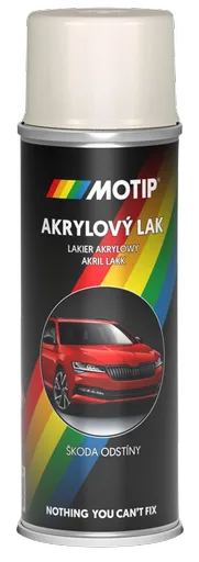 AUTOSPREJ ŠKODA - Farba na auto v spreji AC1001 - biela ľadová 0,2 L