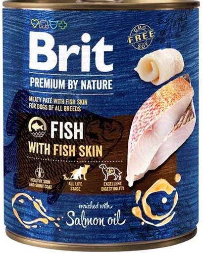 Brit Premium by Nature Fish with Fish Skin 6 x 800 g