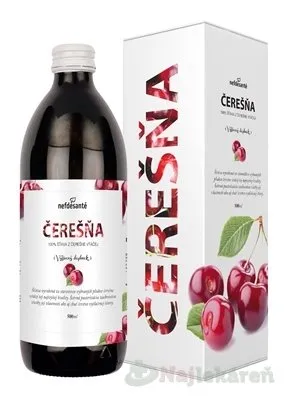 Nefdesanté ČEREŠŇA šťava s Vitamínom C 0,5 l
