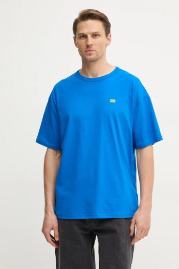 Bavlnené tričko Diesel T-BOXT-R30 T-SHIRT pánske, fialová farba, jednofarebné, A16400.0QIAM