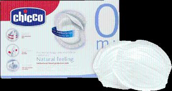 CHICCO Antibakteriálne tampóny do podprsenky 30 ks