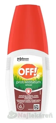 OFF! PROTI KLIESTOM ROZPRASOVAC 100ML