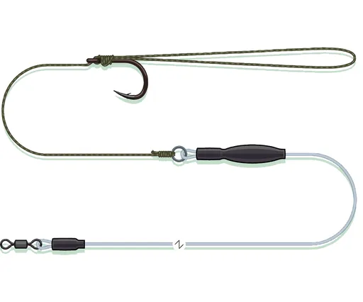 Madcat náväzec pop up pellet rig sinking - 0,80 mm - 55 cm 1/0